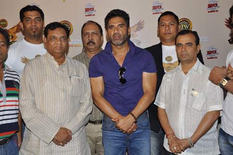 Suniel Shetty, host of EPW-Saviours India's 1st Pro-Wrestling Show