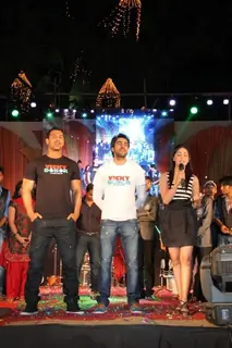John Abraham at 'Vicky Donor' promotional event