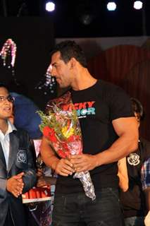 John Abraham at 'Vicky Donor' promotional event