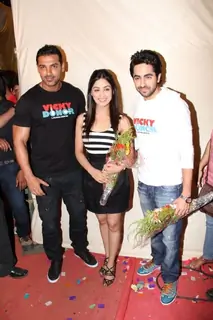 John Abraham at 'Vicky Donor' promotional event