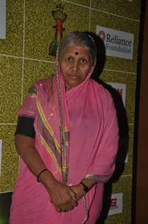 Social worker Sindhutai Sakpal at CNN IBN Heroes Awards