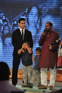 Aamir Khan at CNN IBN Heroes Awards