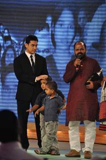 Aamir Khan at CNN IBN Heroes Awards