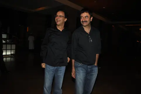Vidhu Vinod Chopra and Rajkumar Hirani at CNN IBN Heroes Awards