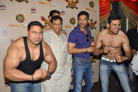 Suniel Shetty host of EPW-Saviours India's 1st International Pro-Wrestling Show