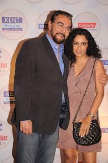 Parveen Dusanj and Kabir Bedi at Times Now Foodie Awards