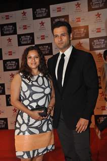 Rohit Roy & Manasi Joshi Roy at BIG STAR Young Entertainer Awards 2012