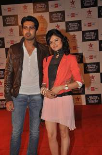 Avinash Sachdev & Rubina Dilaik at BIG STAR Young Entertainer Awards 2012