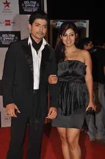 Gurmeet Choudhary & Debina Bonnerjee at BIG STAR Young Entertainer Awards 2012