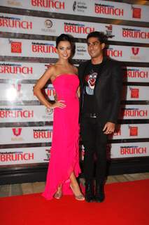 Prateik & Amy at Hindustan Times Brunch Dialogues event at Hotel Taj Lands End in Mumbai
