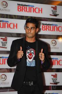 Prateik Babbar at Hindustan Times Brunch Dialogues event