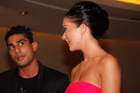 Prateik Babbar and Amy Jackson at Hindustan Times Brunch Dialogues event