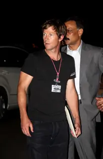 Jhonty Rhodes at Mukesh Ambani's bash for Sachin Tendulkar