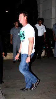 Lance Klusener at Mukesh Ambani's bash for Sachin Tendulkar