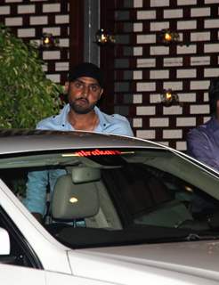 Harbhajan Singh at Mukesh Ambani's bash for Sachin Tendulkar