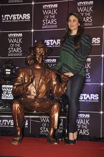 Kareena Kapoor unveil UTV &quot;Walk of the Stars'