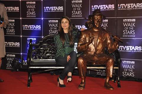 Kareena Kapoor unveil UTV Stars &quot;Walk of the Stars'