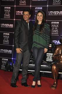 Kareena Kapoor and Madhur Bhandarkar unveil UTV &quot;Walk of the Stars&quot;