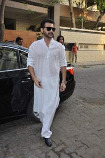 Sanjay Kapoor at chautha of Mona Kapoor