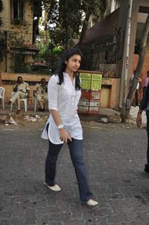 Rhea Kapoor at chautha of Mona Kapoor