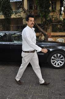 Anil Kapoor at chautha of Mona Kapoor