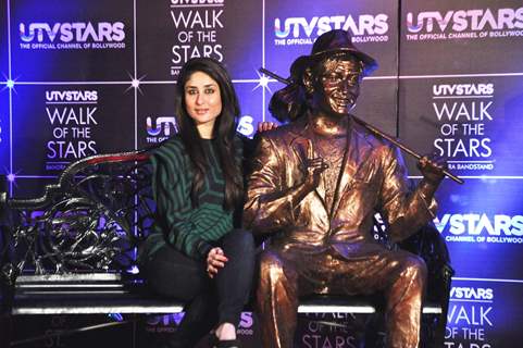Kareena, Randhir and Madhur unveil UTVSTARS' 'Walk Of The Stars'