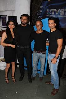 Lavina Hansraj, Chetan Hansraj, Rajesh Khera and Abhinav Sht UTV Stars Walk of the Stars after party