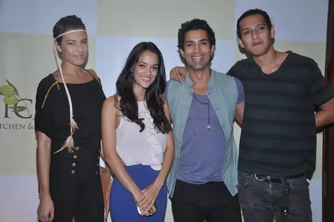 Celebs at Apicus lounge launch. .