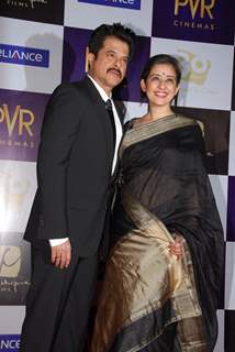 Anil Kapoor and Manisha Koirala at premiere of film Parinda at PVR