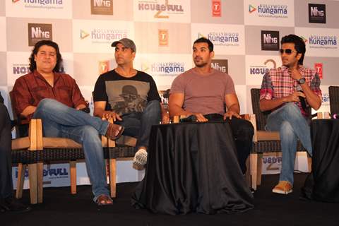 Celebs at Housefull 2 movie promotion event. .