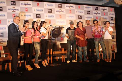 Celebs at Housefull 2 movie promotion event. .