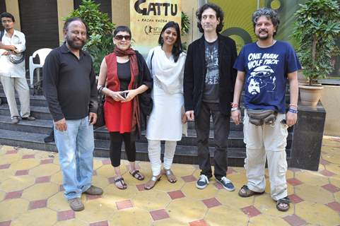 Nandita Das grace Gattu special screening at Pixion in Mumbai. .