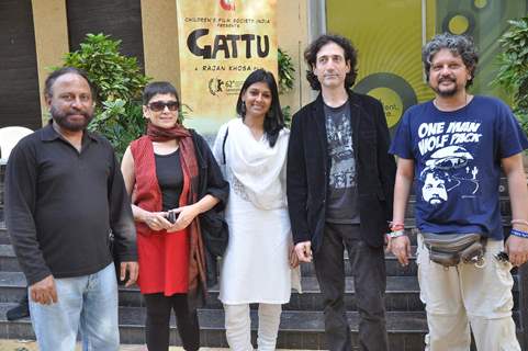 Nandita Das grace Gattu special screening at Pixion in Mumbai. .