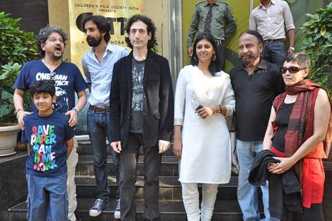 Nandita Das grace Gattu special screening at Pixion in Mumbai. .