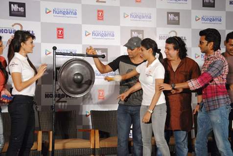 Housefull 2 Games launch by Hungama at Hotel JW Marriott in Juhu, Mumbai