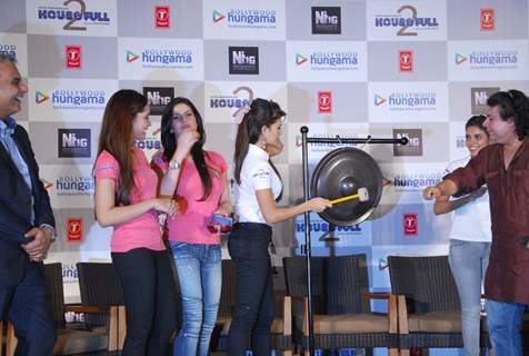 Housefull 2 Games launch by Hungama at Hotel JW Marriott in Juhu, Mumbai