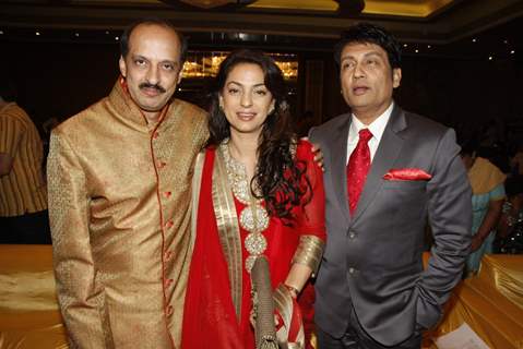 Juhi Chawla launches Dinesh Mahavir's Ghazal album REMEMBER ME at Hotel Sea Princess in Juhu, Mumbai