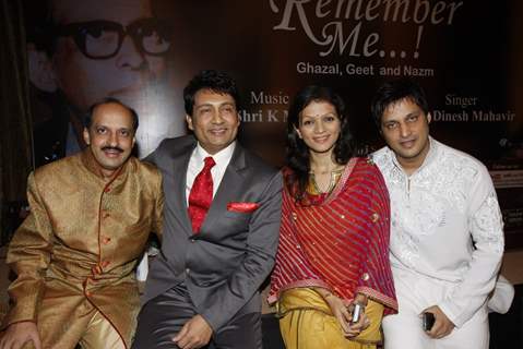 Juhi Chawla launches Dinesh Mahavir's Ghazal album REMEMBER ME at Hotel Sea Princess in Juhu, Mumbai