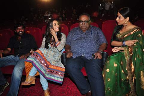 Vidya Balan, Raima Sen, Jackie Shroff at Vidhu Vinod Chopra Retrospective at PVR Cinemas in Juhu, Mumbai