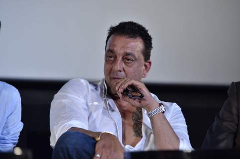 Sanjay Dutt at Munna Bhai film Chat Show