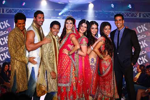 Cast of 'Housefull 2' walks the ramp for Aki Narula