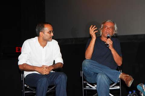 Shabana Azmi, Sudhir Mishra, Vidhu Vinod Chopra, Amol Palekar at film KHAMOSH special show at PVR Cinemas in Mumbai