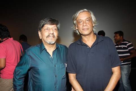 Shabana Azmi, Sudhir Mishra, Vidhu Vinod Chopra, Amol Palekar at film KHAMOSH special show at PVR Cinemas in Mumbai