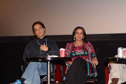 Vidhu Vinod Chopra and Shabana Azmi at Khamosh film screening