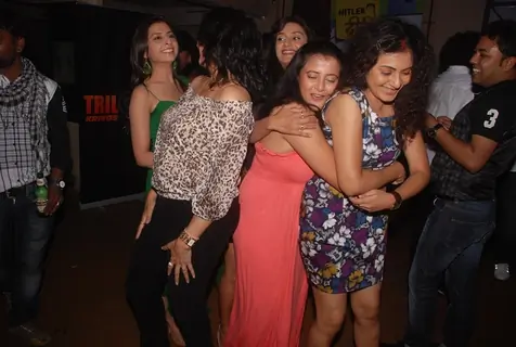 Smita Singh, Shabnam and Gargi Sharma at the celebration of 100 episodes of Hitler Didi