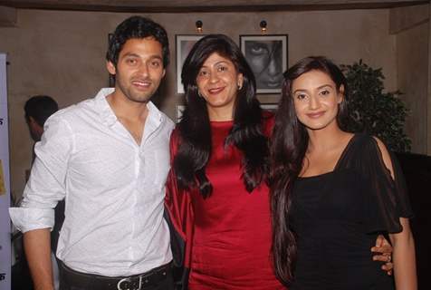 Sumit Vats, Ila Bedi Dutta and Rati Pandey at celebration of 100 episodes of Hitler Didi