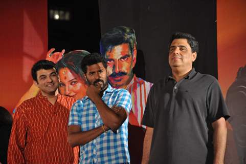 Prabhu Deva and Ronnie Screwvala at First look launch of 'Rowdy Rathore'