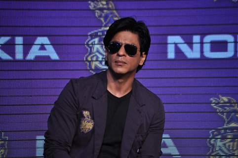 Shahrukh Khan unveils KKR-Nokia campaign for IPL