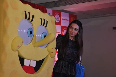 Karisma Kapoor launches Spongebob Squarepants Happy Meal