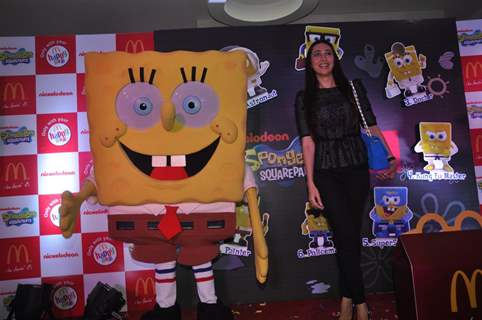 Karisma Kapoor launches Spongebob Squarepants Happy Meal